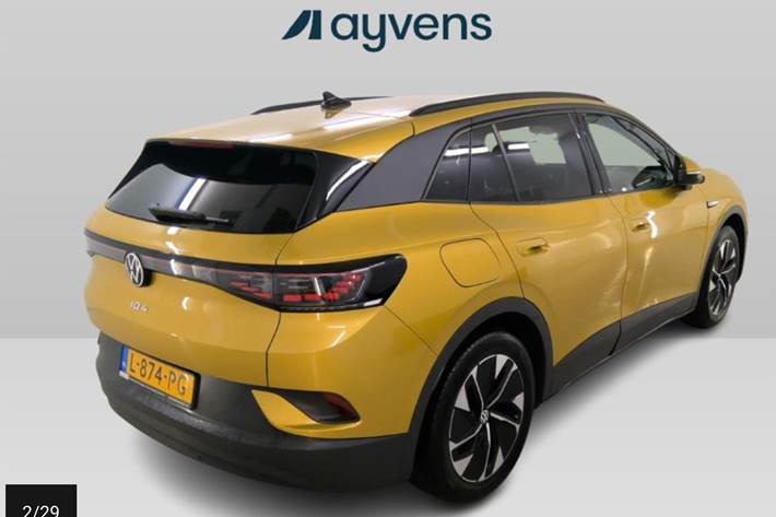 Gul VW ID.4 fra 2021