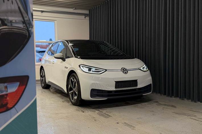 Hvid VW ID.3 fra 2021