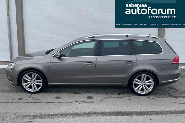 Brun VW Passat fra 2011