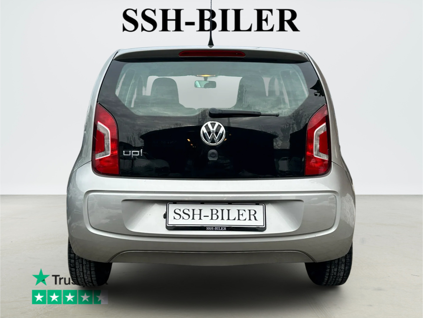 Sølv VW UP! fra 2013