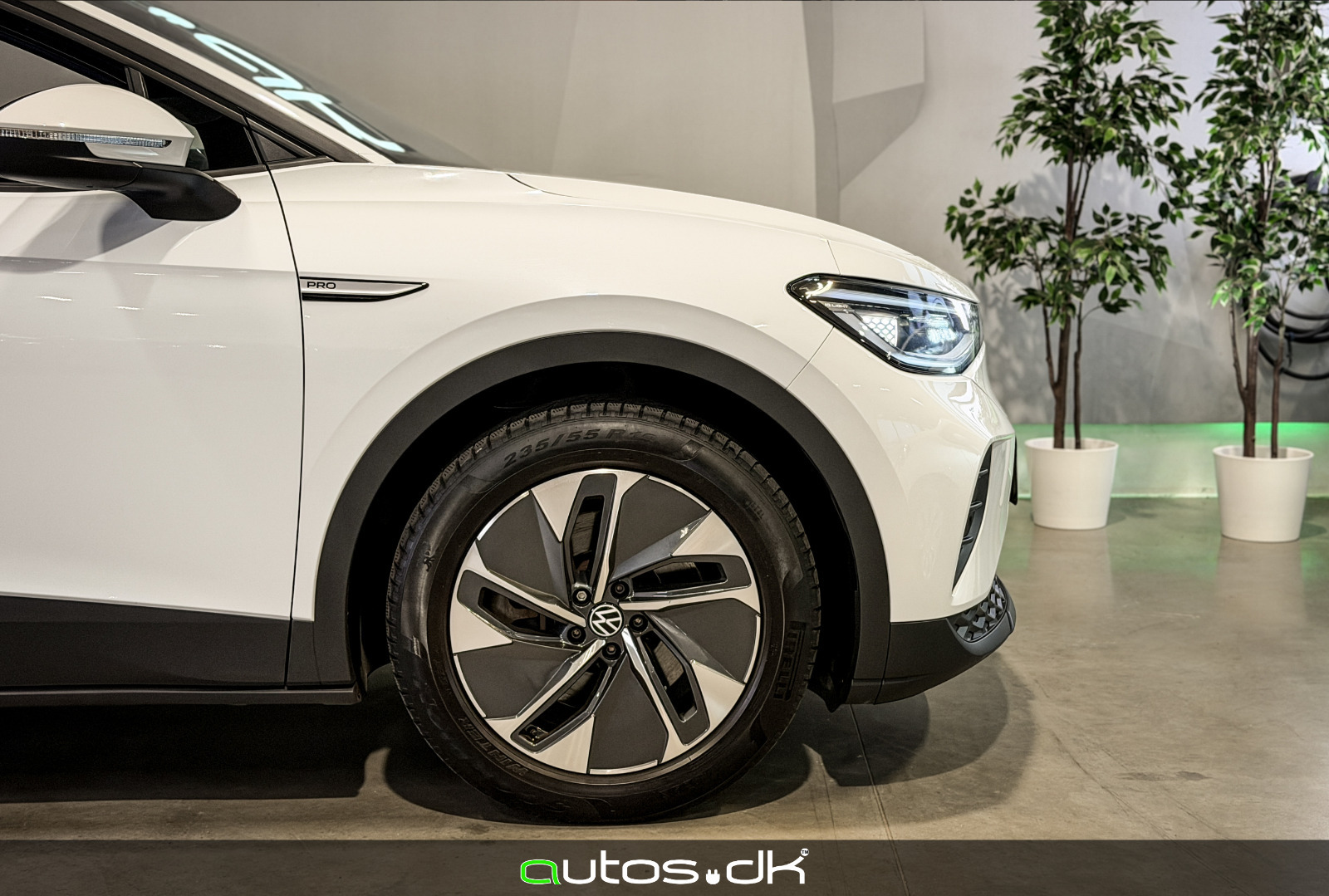 Hvid VW ID.4 fra 2021