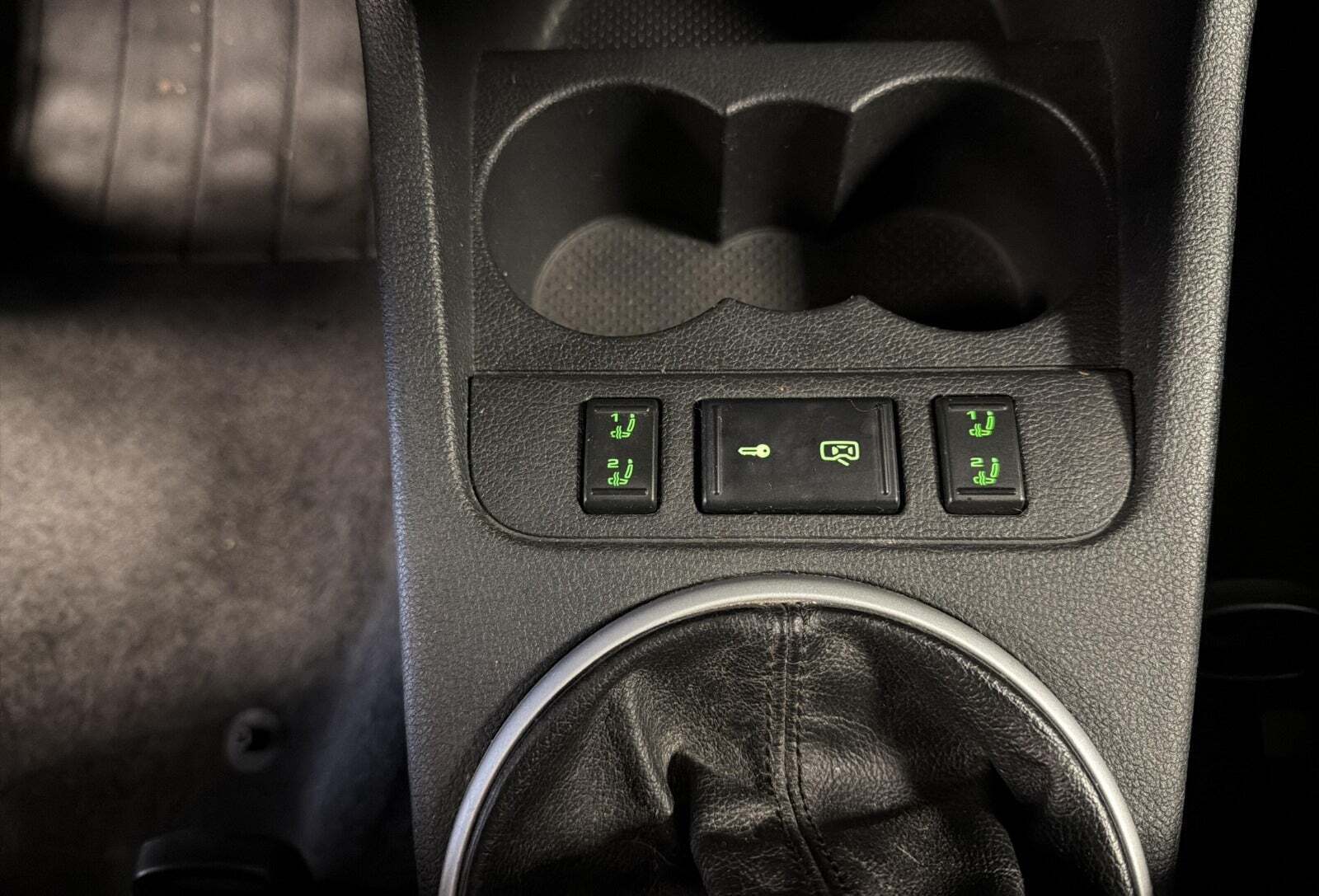 Sort Skoda Roomster fra 2008