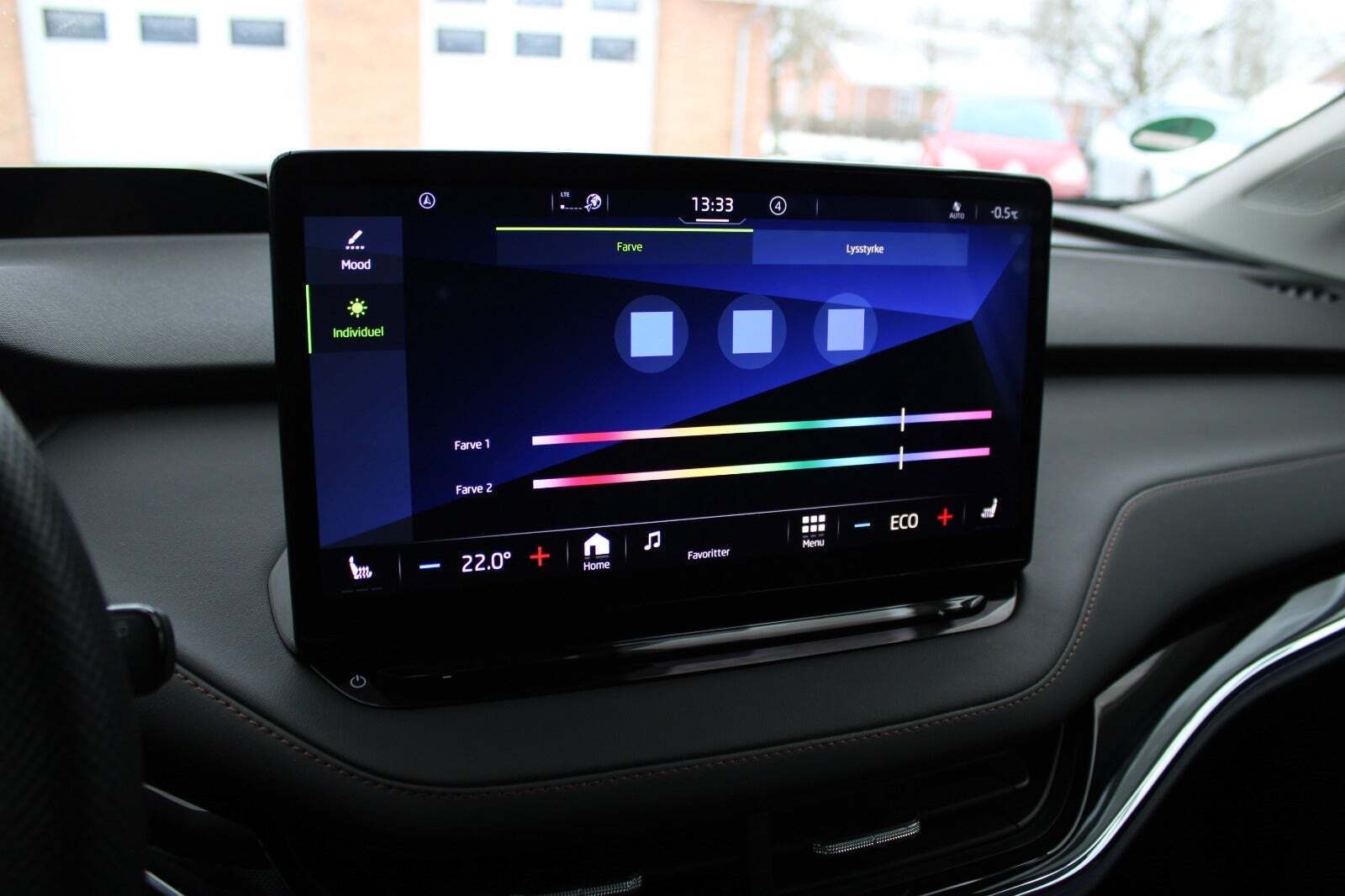 Sort Skoda Enyaq fra 2022