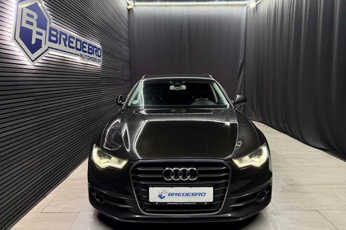 Sort Audi A6 fra 2014