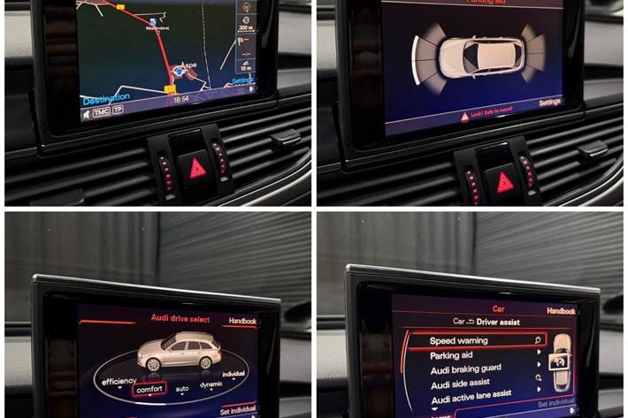 Sort Audi A6 fra 2014