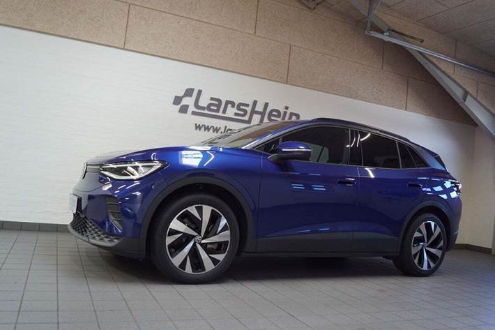 Blå VW ID.4 fra 2025