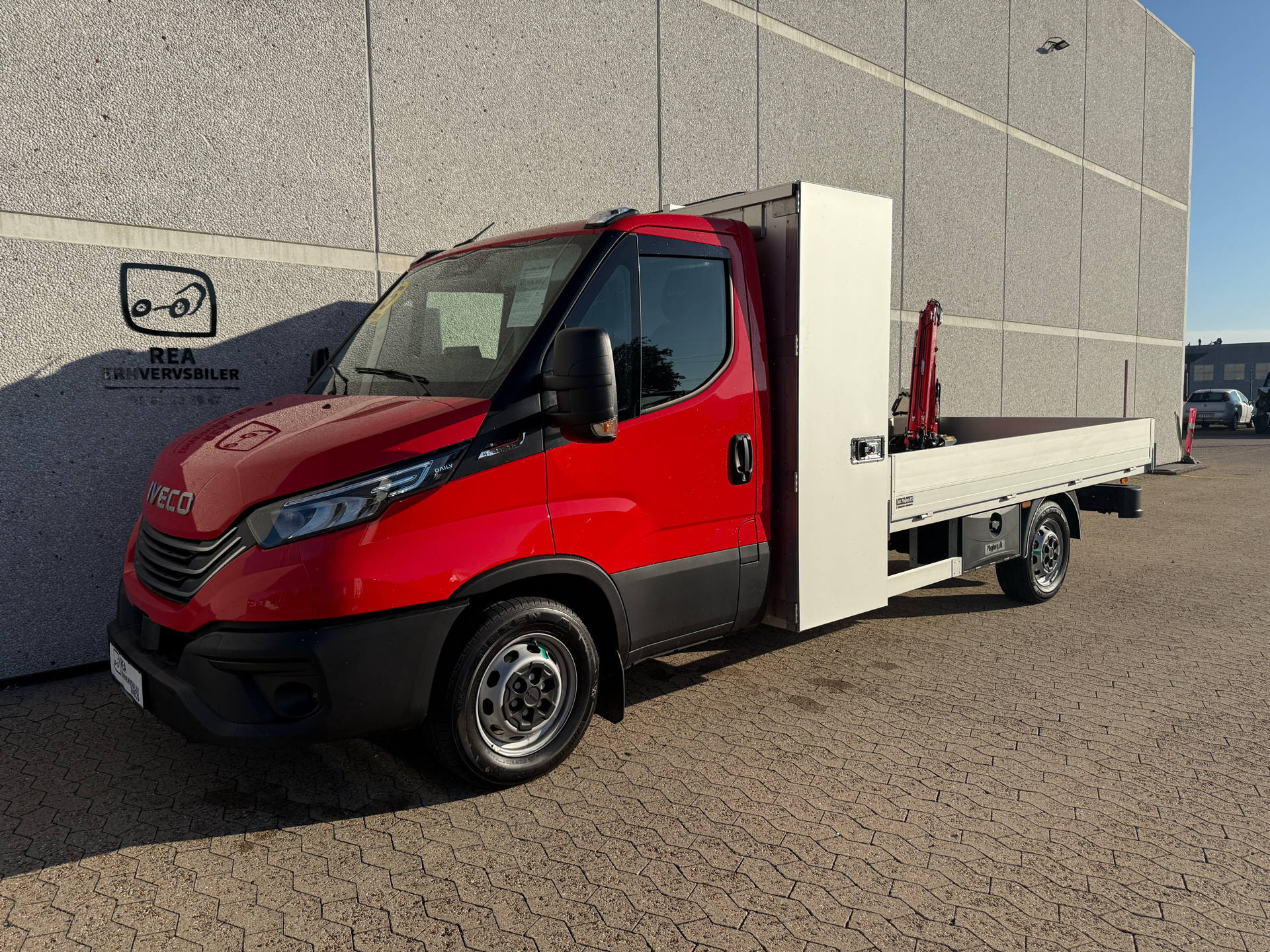 Rød Iveco Daily fra 2026
