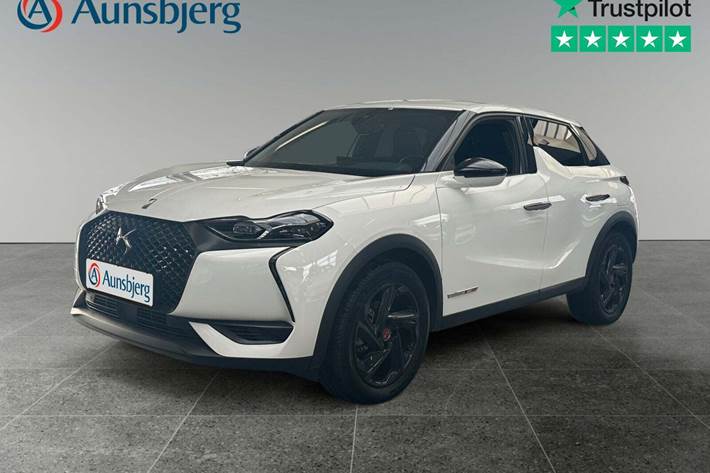 Hvid DS DS 3 CrossBack fra 2021 set udefra