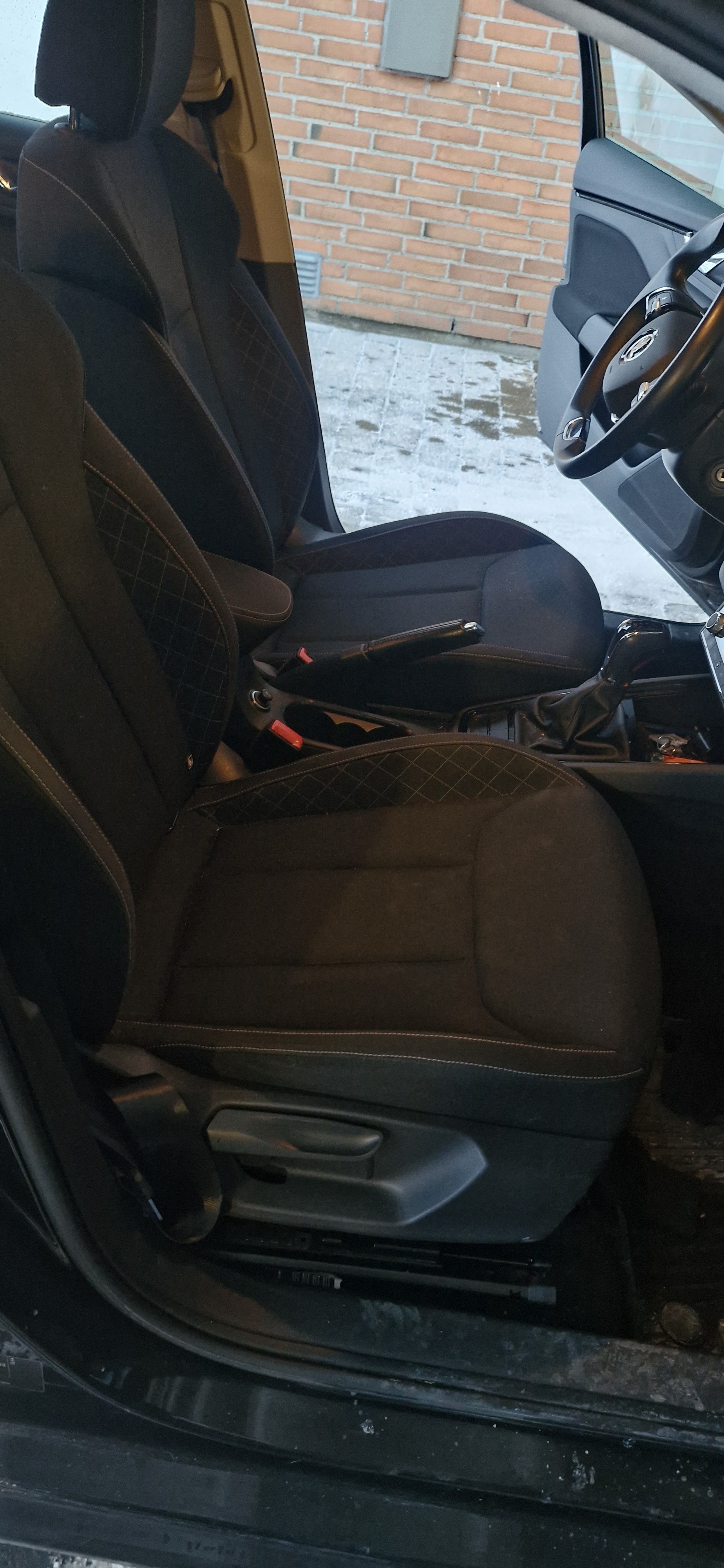 Sort Skoda Scala fra 2021