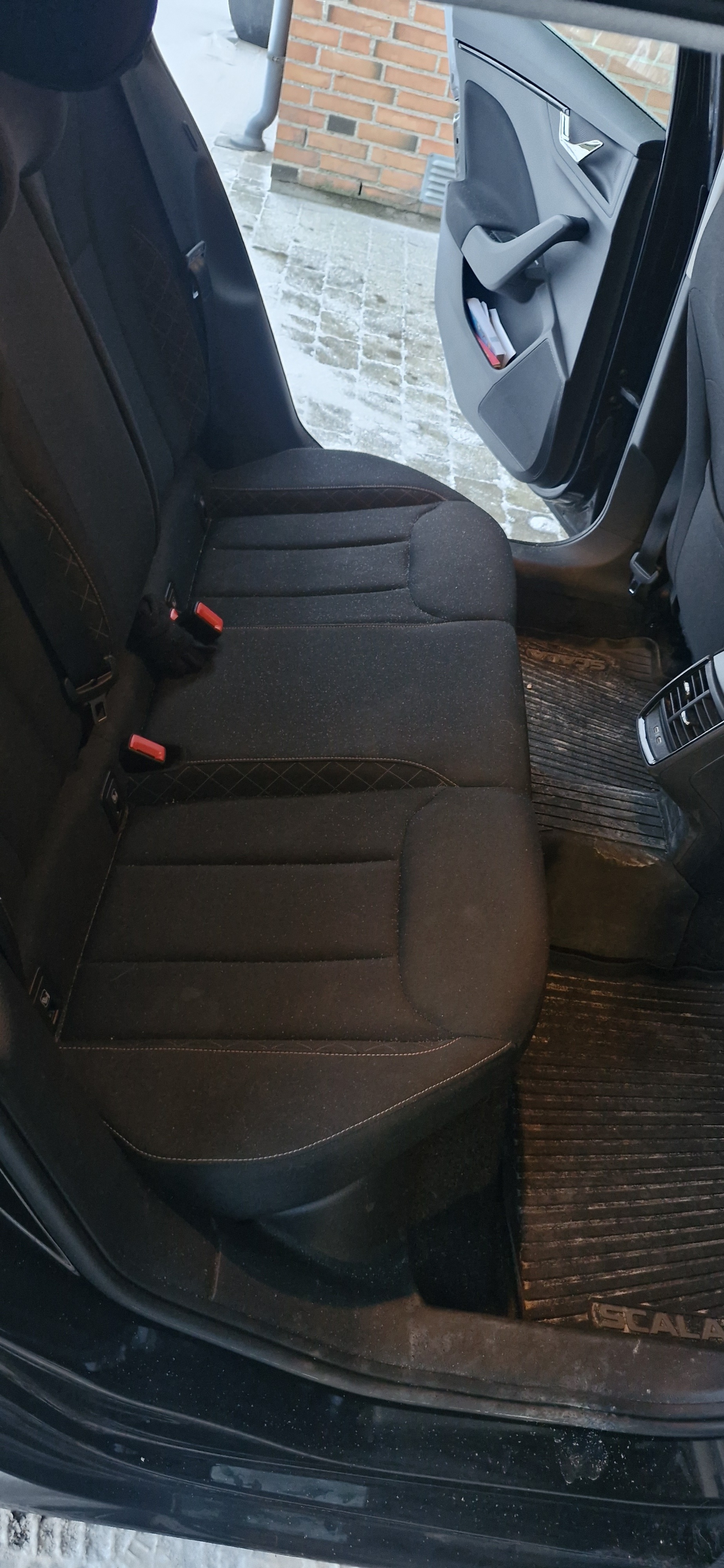 Sort Skoda Scala fra 2021