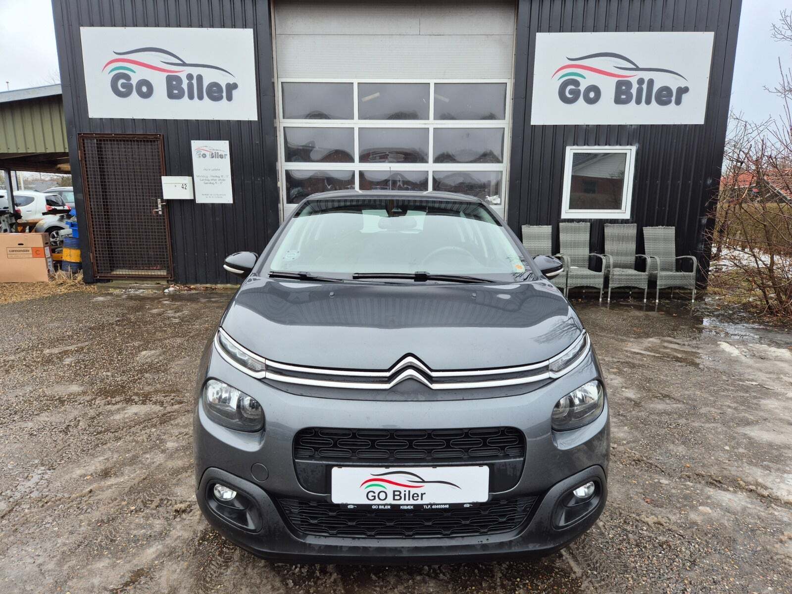Grøn Citroën C3 fra 2017