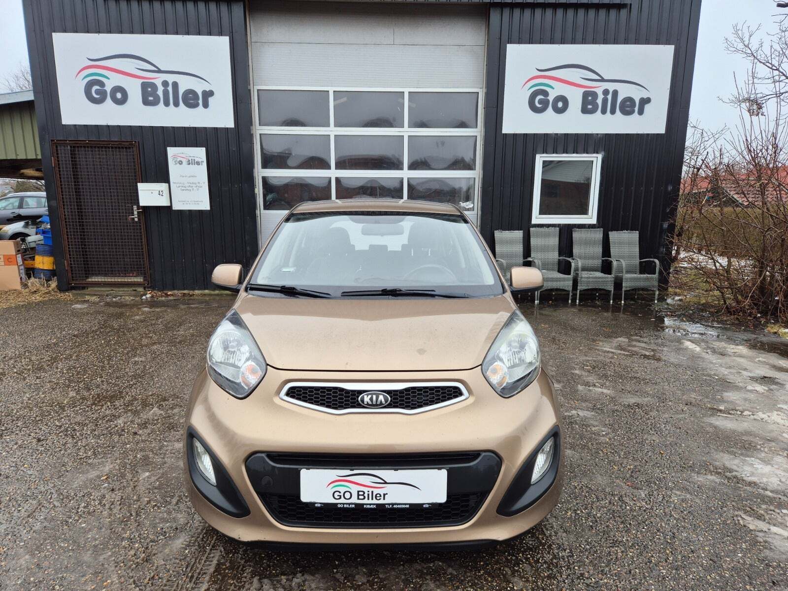 Grøn Kia Picanto fra 2013
