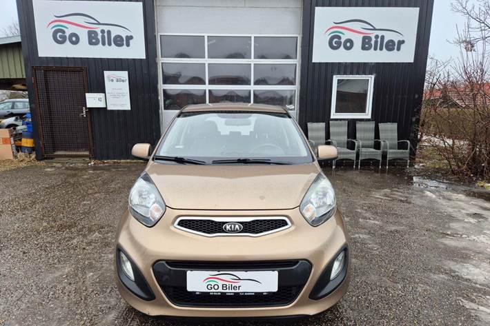 Grøn Kia Picanto fra 2013