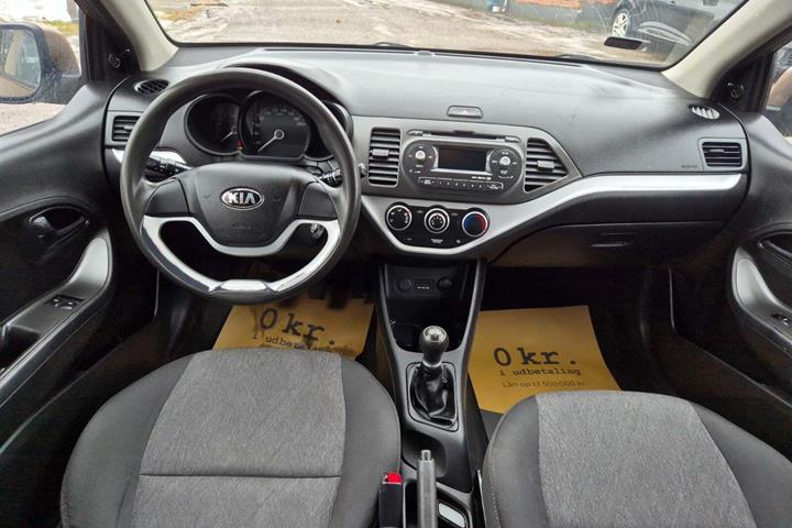 Grøn Kia Picanto fra 2013