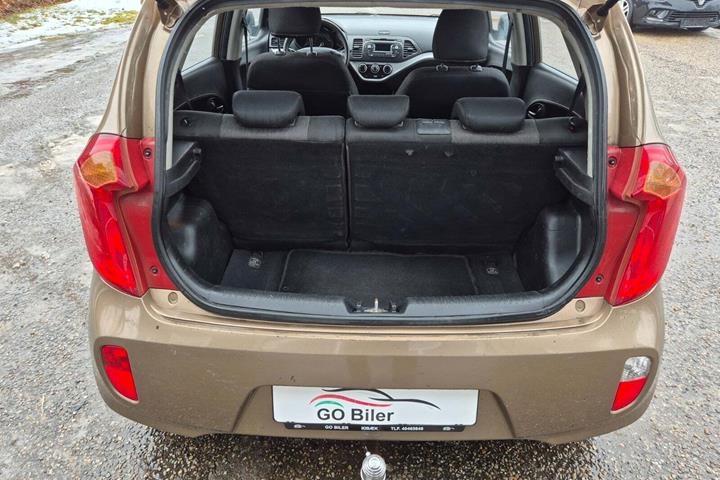 Grøn Kia Picanto fra 2013
