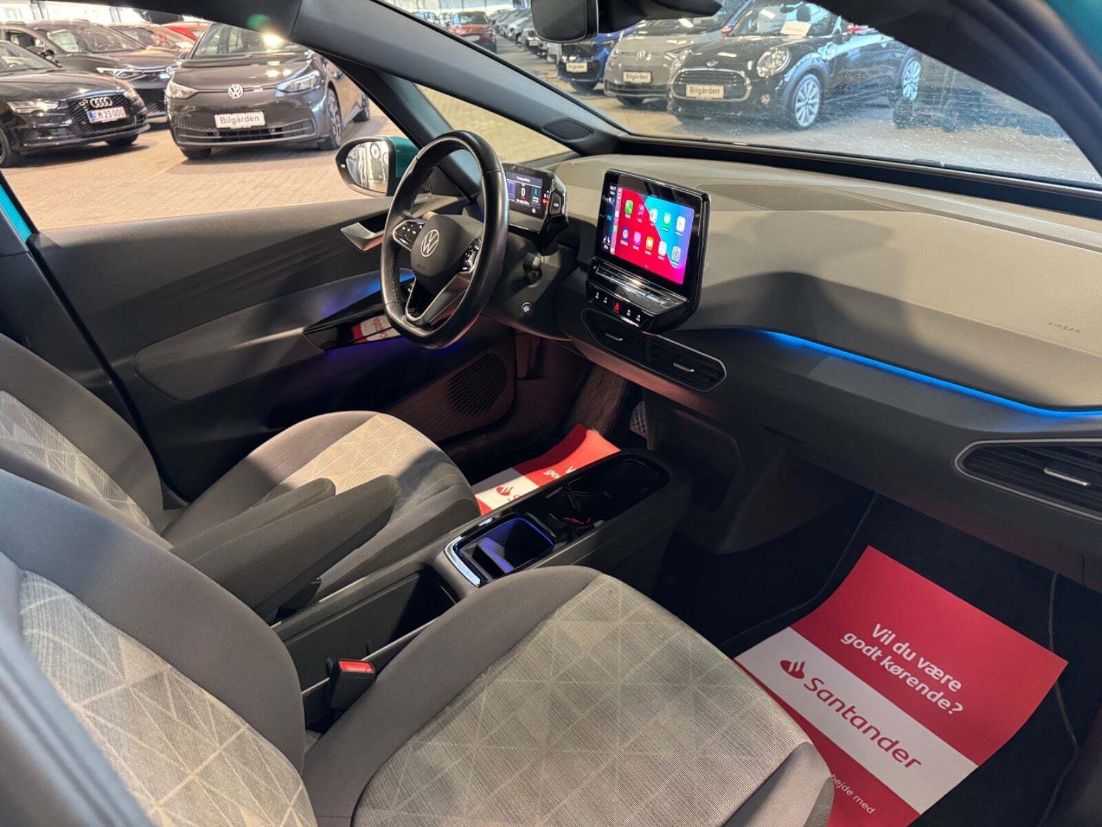 Blå VW ID.3 fra 2021