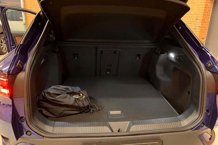 Blå VW ID.4 fra 2022