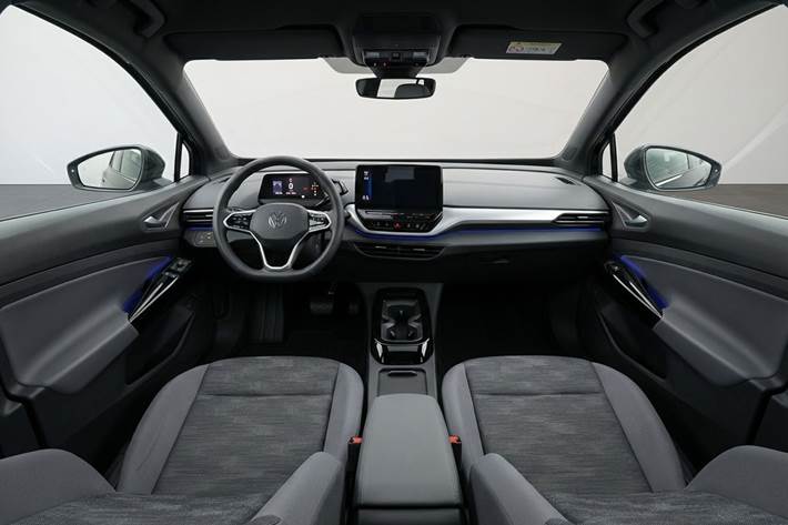 Grå VW ID.4 fra 2021