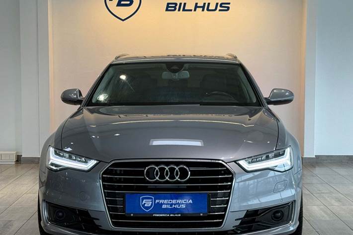 Sølv Audi A6 fra 2016