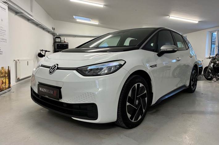Hvid VW ID.3 fra 2020