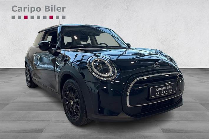 Sort Mini Cooper fra 2023 set udefra