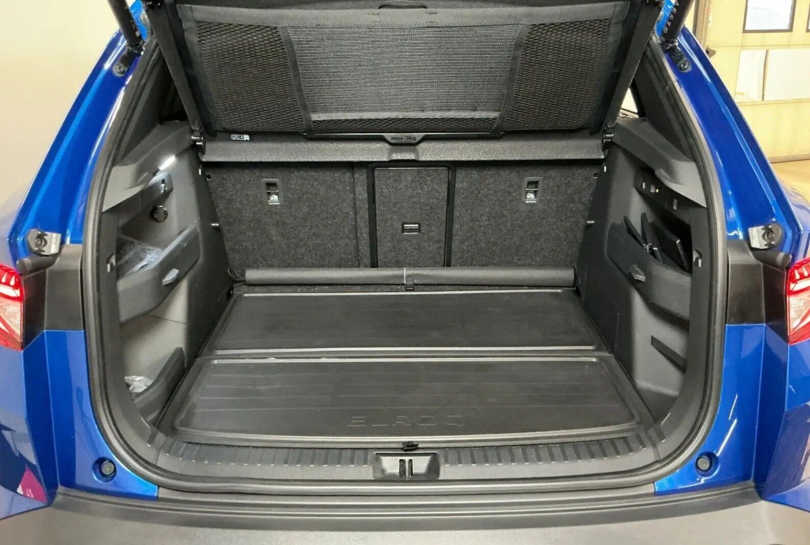 Blå Skoda Elroq fra 2025