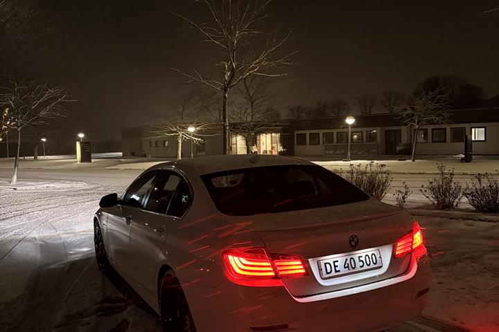 Hvid BMW 501 fra 2013