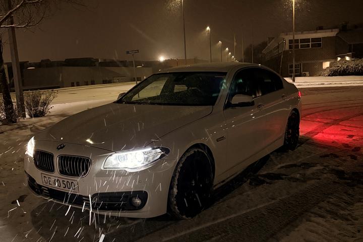 Hvid BMW 501 fra 2013
