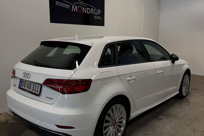 Hvid Audi A3 fra 2017