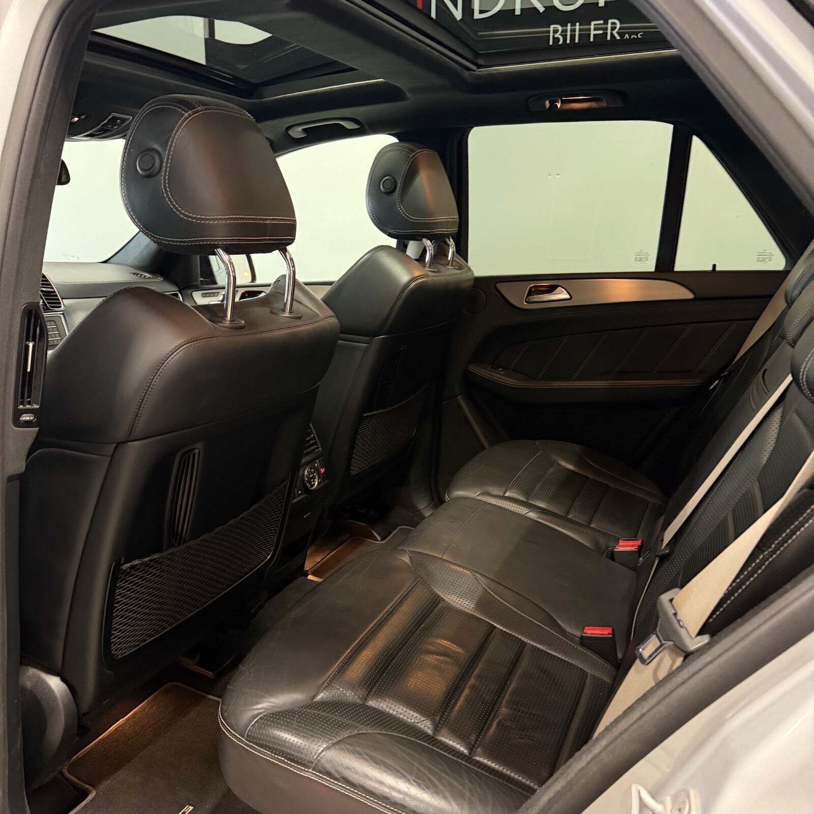 Sort Mercedes GLE63 fra 2015
