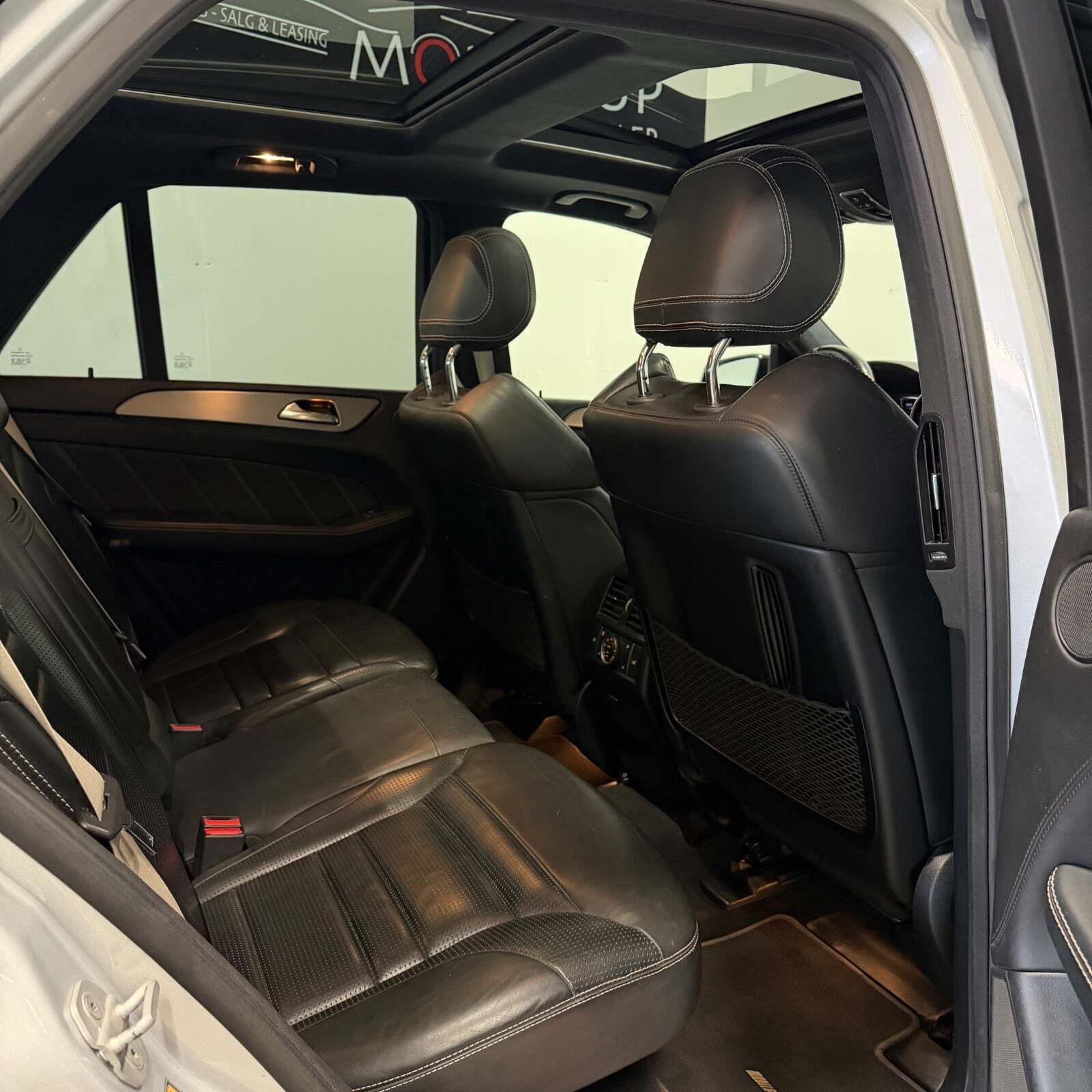 Sort Mercedes GLE63 fra 2015