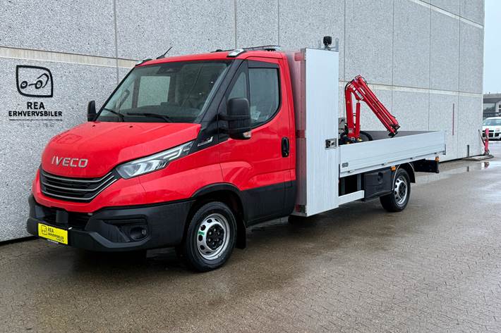 Rød Iveco Daily fra 2026