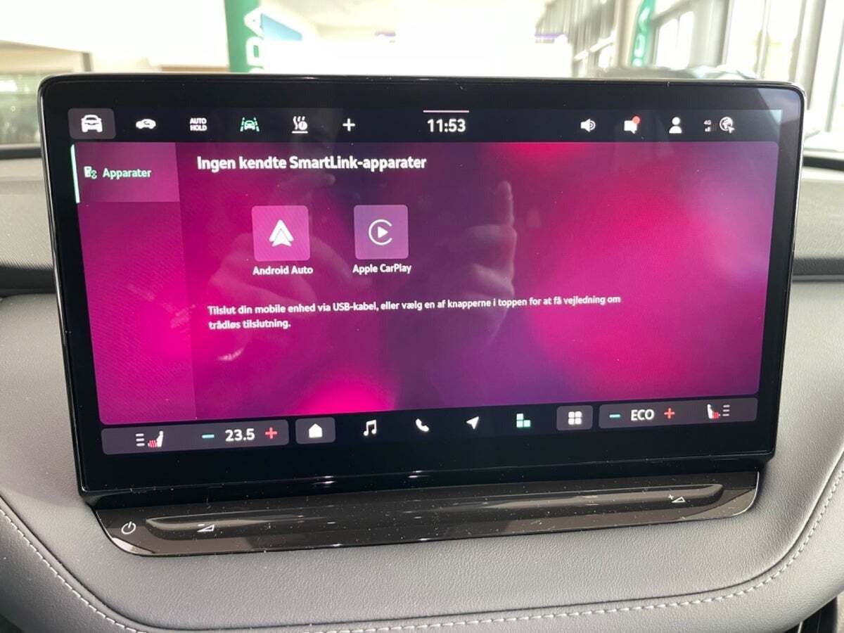 Sort Skoda Enyaq fra 2026