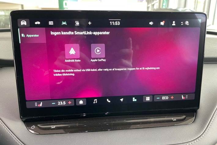 Sort Skoda Enyaq fra 2026