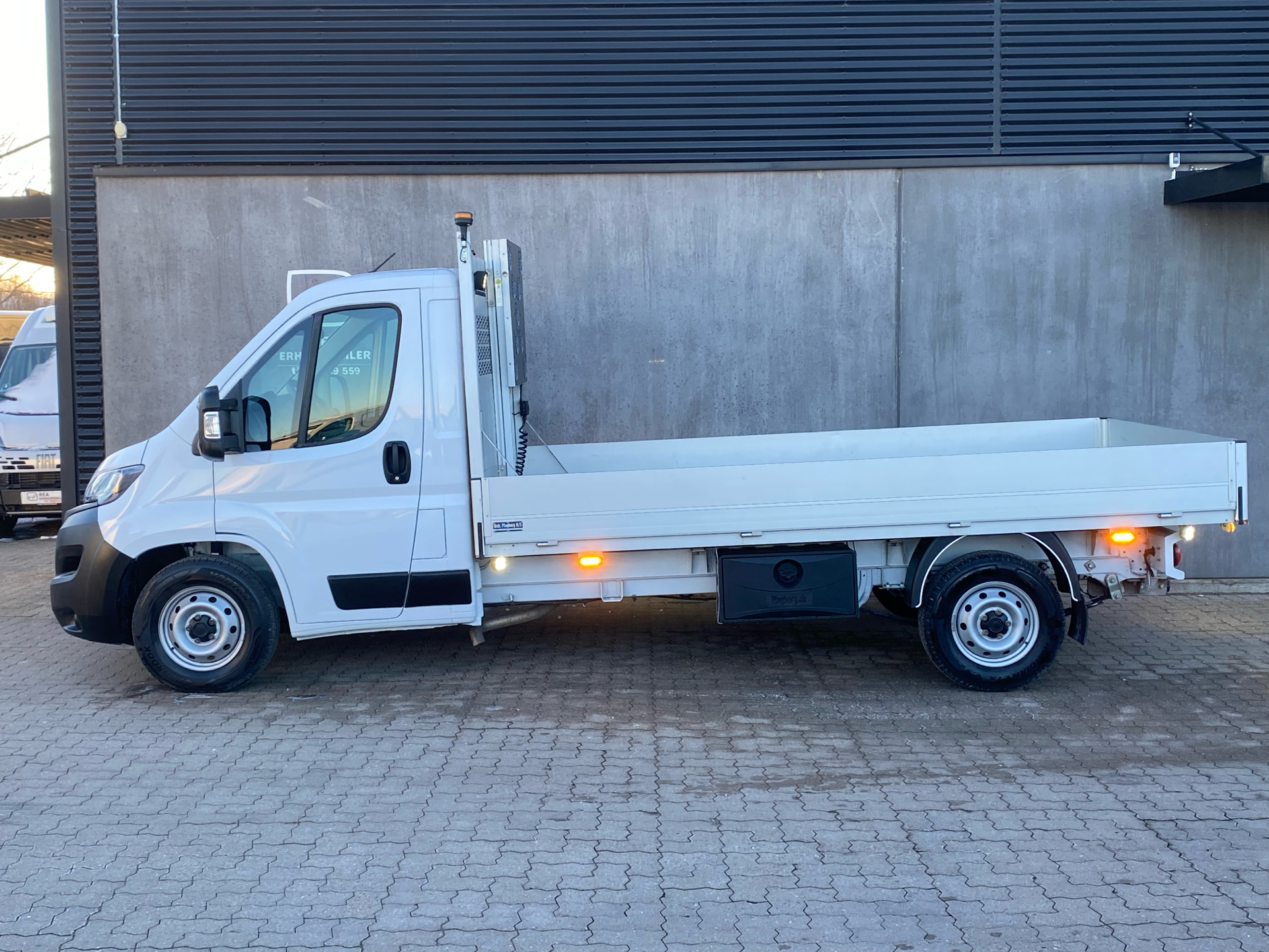 Hvid Fiat Ducato fra 2024