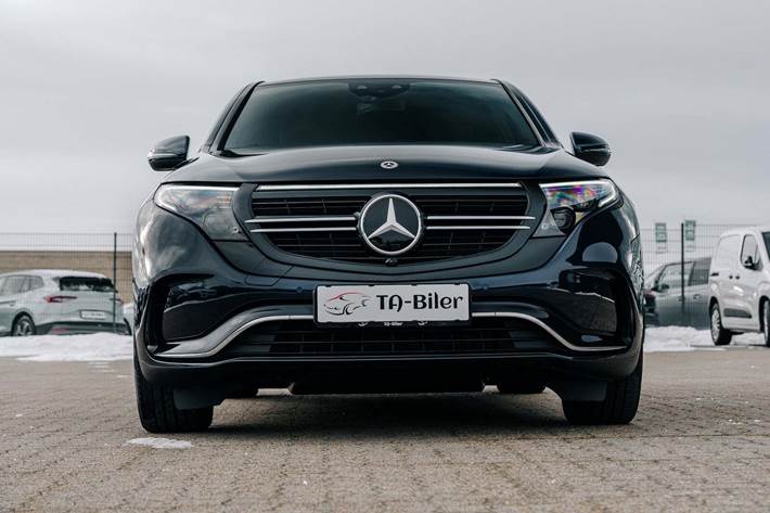 Sort Mercedes EQC400 fra 2021