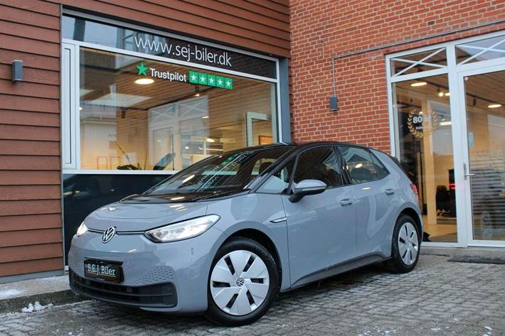 Grå VW ID.3 fra 2023