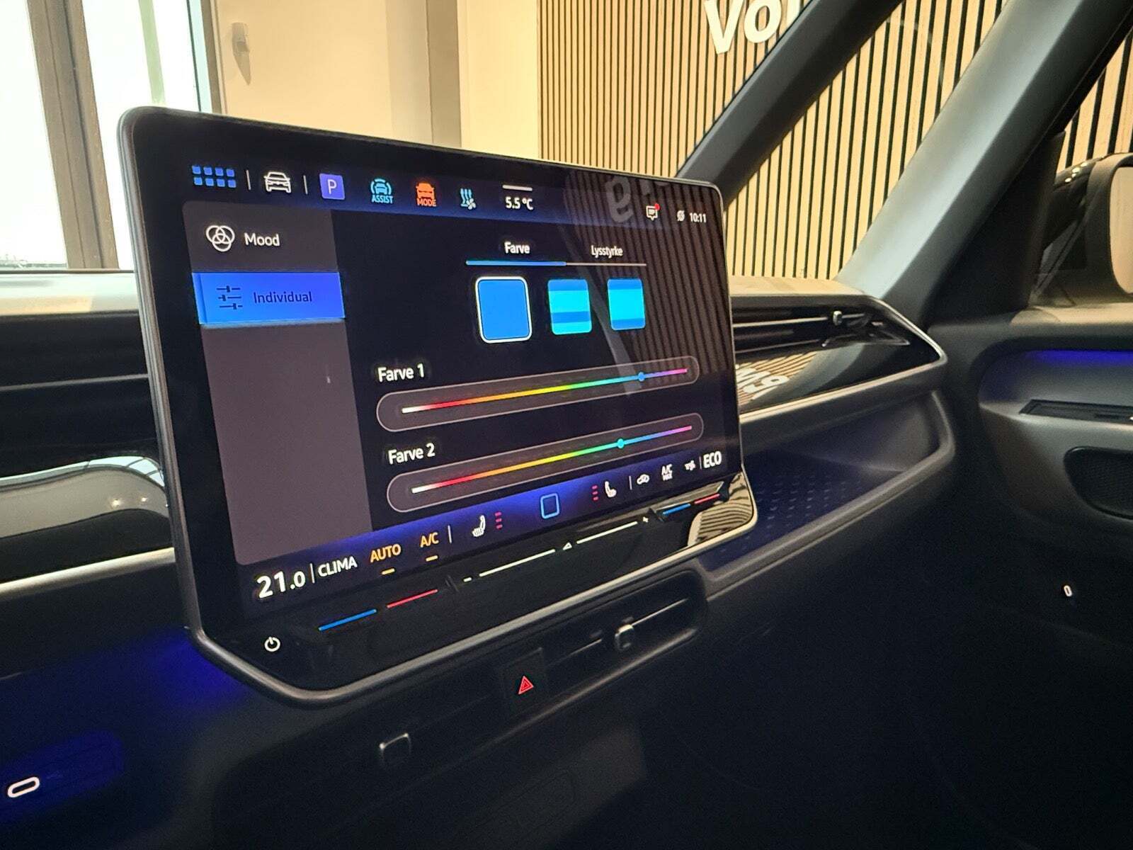 Blå VW ID.Buzz fra 2025