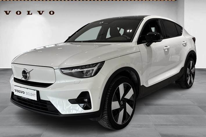 Hvid Volvo C40 fra 2022