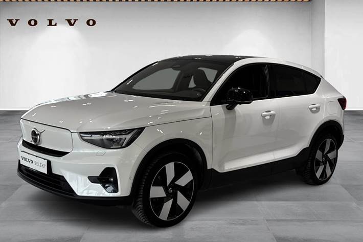 Hvid Volvo C40 fra 2022