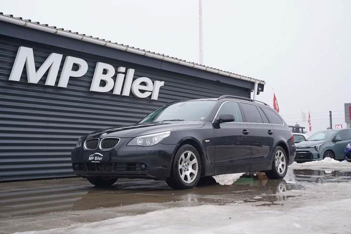 Sort BMW 530d fra 2006