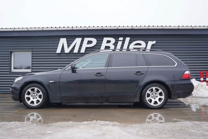 Sort BMW 530d fra 2006