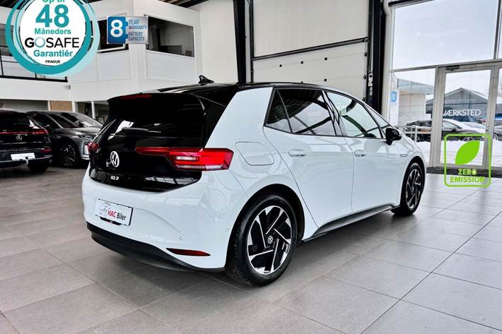 Hvid VW ID.3 fra 2022