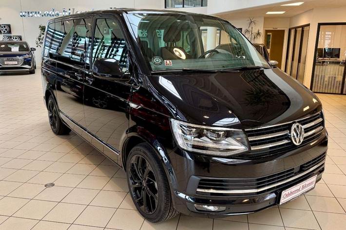 Sort VW Multivan fra 2018