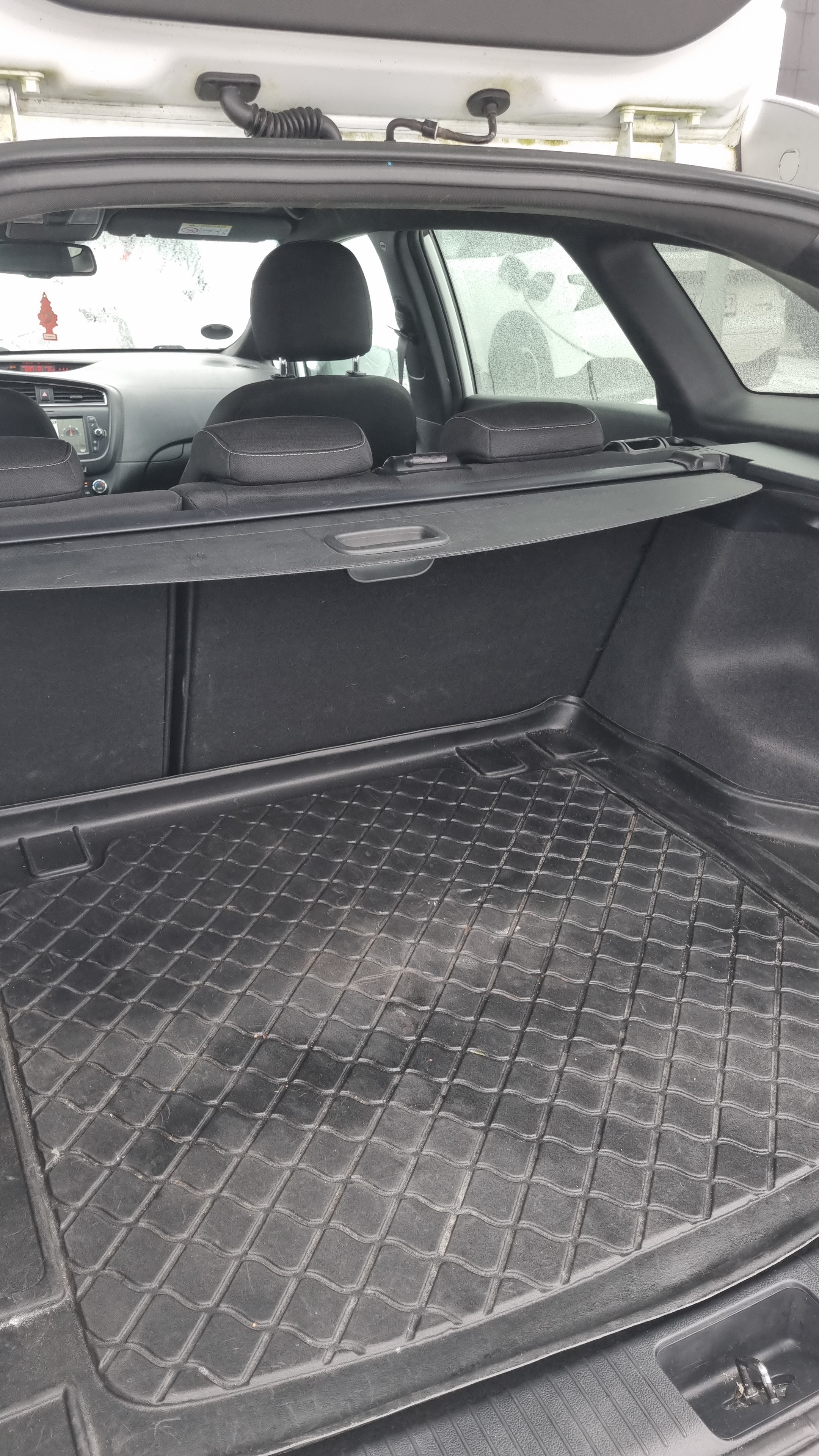 Hvid Kia Ceed fra 2018