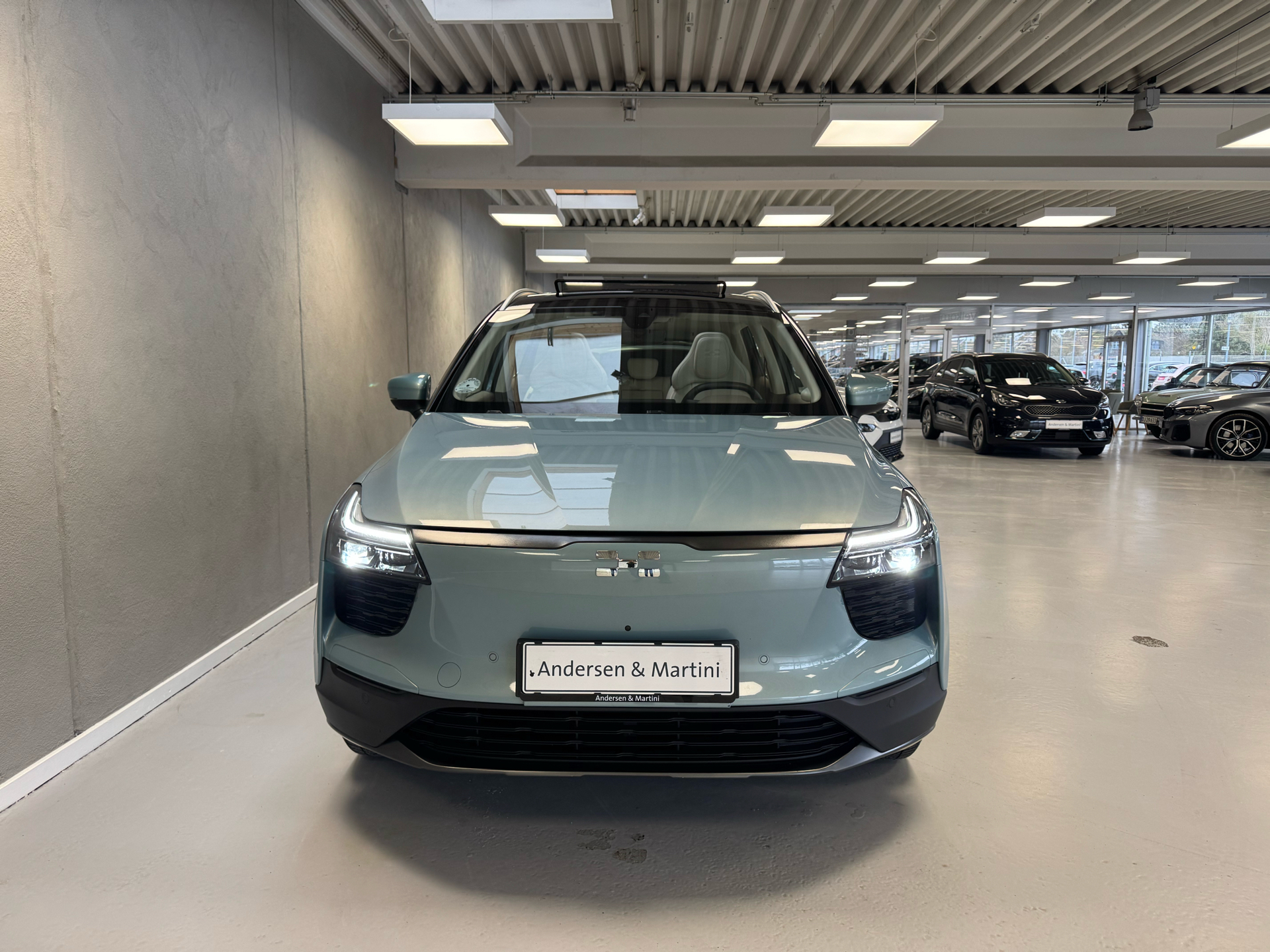 Blå Aiways U5 fra 2021