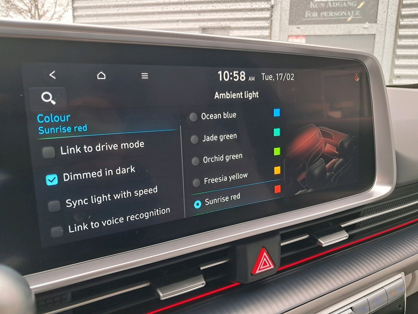 Blå Hyundai Ioniq 6 fra 2025