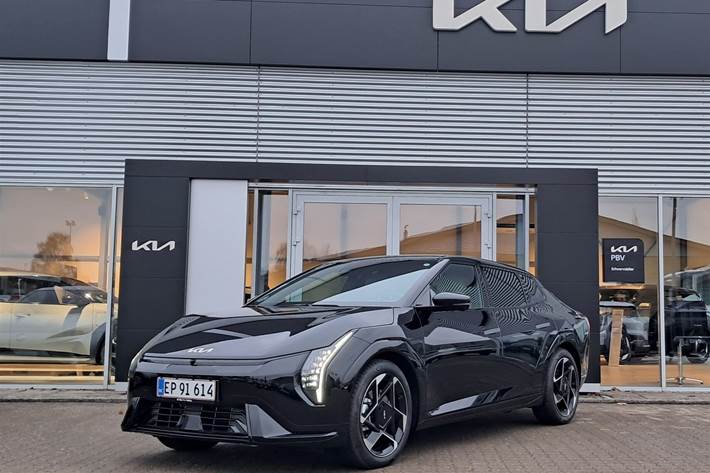 Sort Kia EV4 fra 2026 set udefra