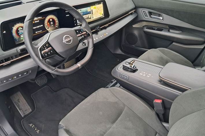 Sort Nissan Ariya fra 2022