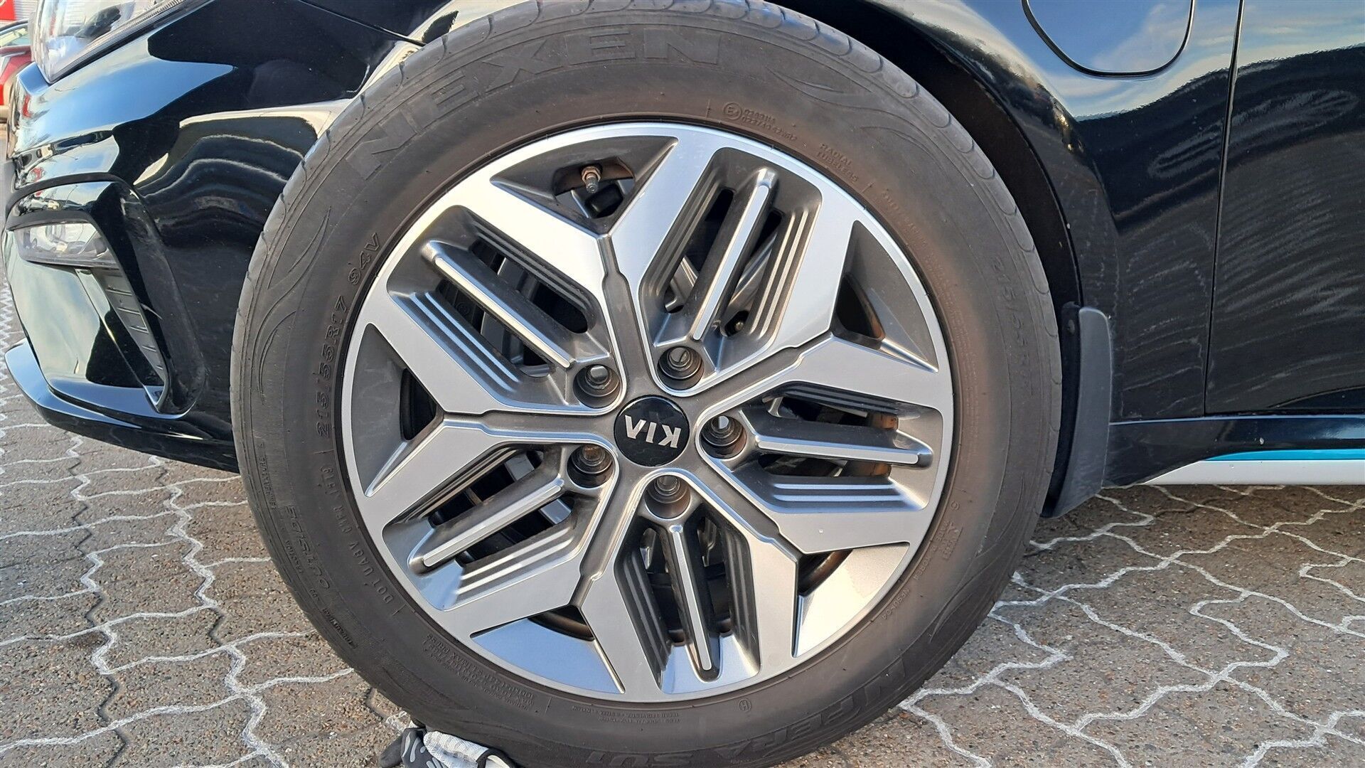 Sort Kia Optima fra 2019